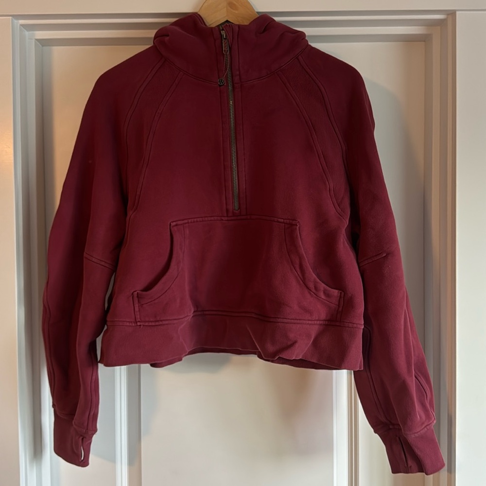 Lululemon Scuba Oversized 1/2 Zip Hoodie